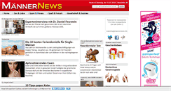 Desktop Screenshot of maennernews.info